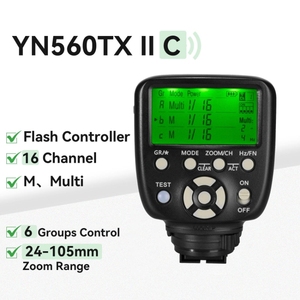 <strong>Yongnuo</strong> YN560-TX II 2.4G Wireless Flash Trigger Controller Transmitter for YN-560III YN560IV RF-603 II for Canon for Nikon - Product Image 3