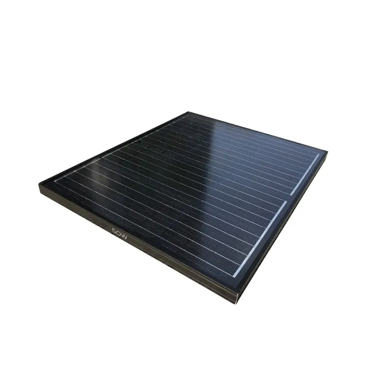 Monocrystalline Glass panel năng lượng mặt trời 100W 250W để bán cho xe RV houserooof