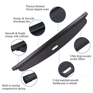 Retractable <strong>Trunk</strong> Security Shade Custom Fit <strong>Trunk</strong> Cargo Cover for TOYOTA RAV4 2020 - Product Image 2