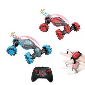 Stunt <strong>RC</strong> <strong>Car</strong> 360 Degrees Twisting Vehicle LED Light Off-Road Big Metal Toy Double <strong>Car</strong> Gesture Sensing Hobby <strong>Function</strong> Charger - Product Image 2