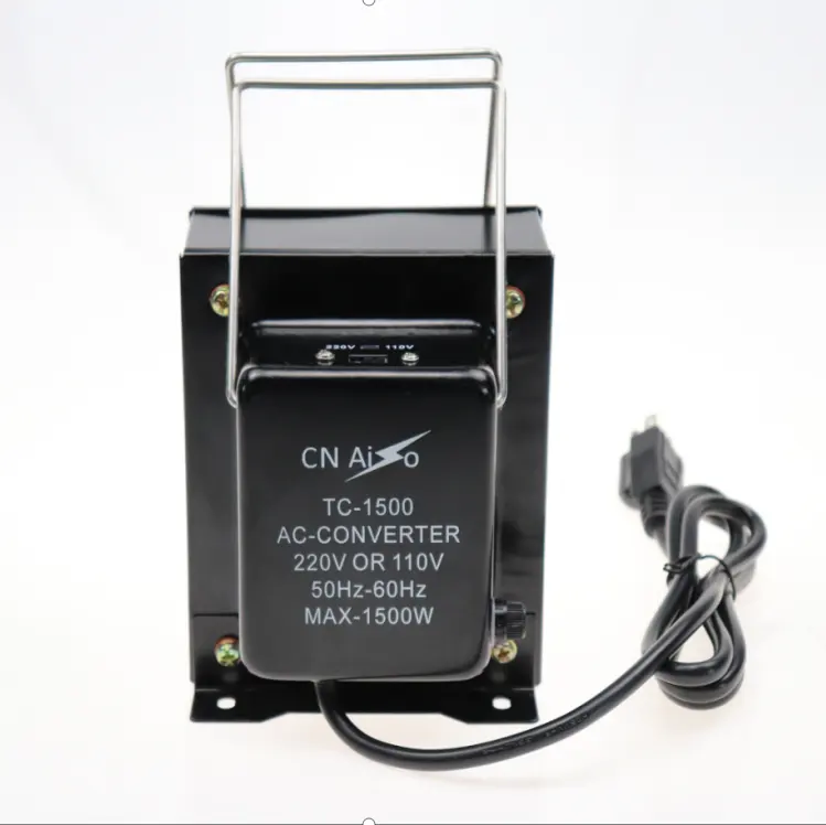 Factory Price 1500W 220V To 110V Step Up And Down Single Phase Transformer