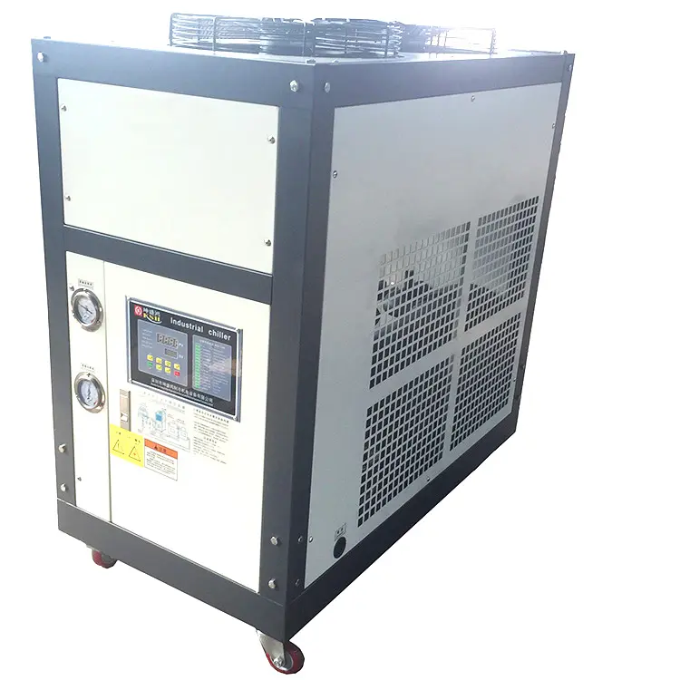 Endüstriyel su soğutmalı soğutucu 5HP hava soğutmalı soğutma makinesi chiller