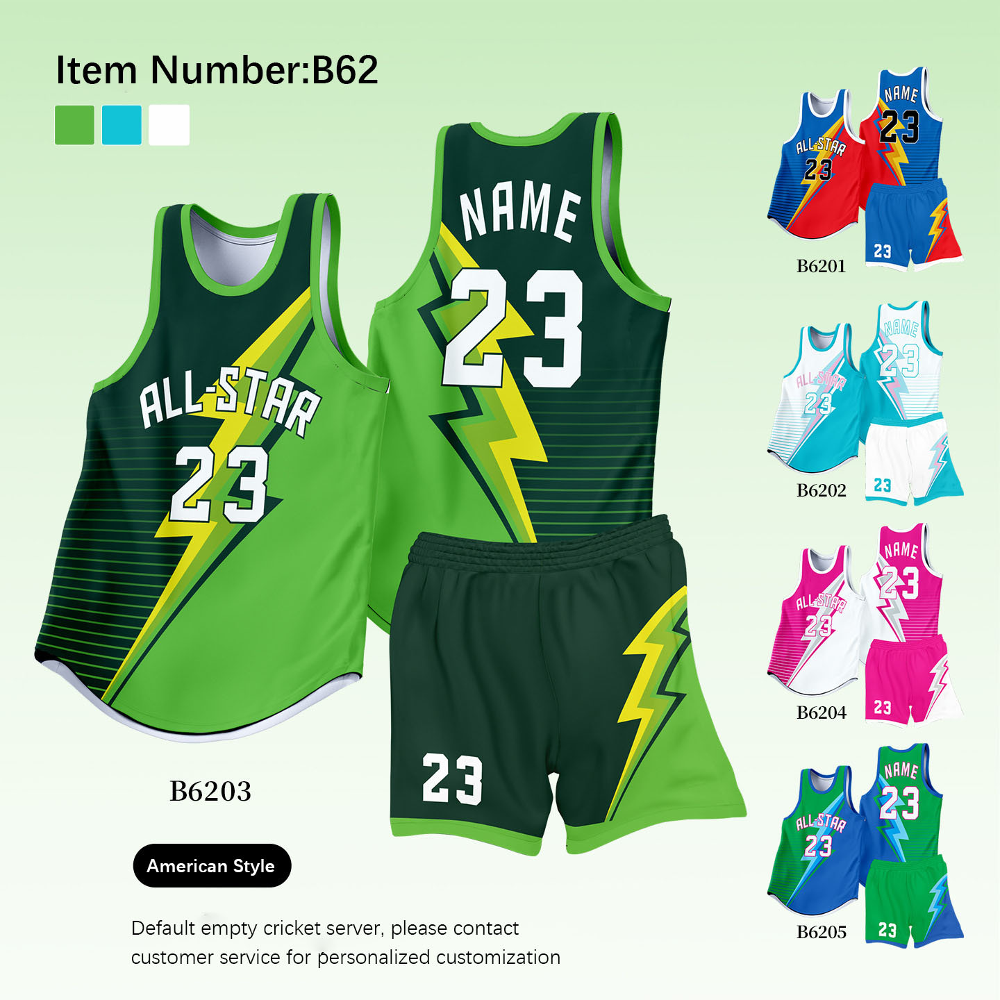 Green blank
