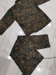 Bộ đồ ngụy trang kỹ thuật số thành phố chất liệu cotton polyester ACU Dominica dành cho nam giới trưởng thành, áo khoác đi bộ đường dài, bộ đồ huấn luyện đặc biệt - Product Image 5