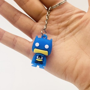 Bán Buôn 3D PVC Keychain Mát Anime Cao Su Key Chủ Siêu Anh Hùng Tuyệt Tác Loạt Tùy Chỉnh Móc Chìa Khóa Đồ Chơi - Product Image 3