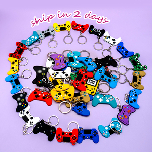 Phổ biến thiết kế phim hoạt hình hài hước Gamer <span class=keywords><strong>Keychain</strong></span> mát chơi game Gameboy Video Trò chơi điều khiển llaveros de Goma <span class=keywords><strong>Keychain</strong></span> móc vòng chìa khóa - Product Image 1