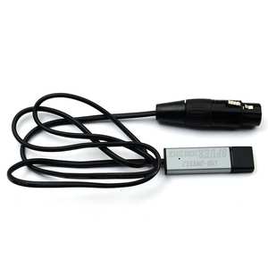 Adattatore di interfaccia da USB a DMX LED DMX512 per Computer da Studio PC Controller di illuminazione Dimmer - Product Image 4