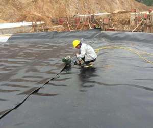 Cheap Price <strong>HDPE</strong> Geomembrane Fish Dam Pond Liner Geomembrane 0.75 mm 1.0 mm 1.5 mm 2.0 mm 3 mm - Product Image 3