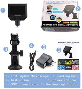 Portable Smart LCD <strong>Digital</strong> <strong>Microscope</strong> G600 4.3&quot; LCD HD 600x 3.6mp High Expansion for Mobile Cellphone Board Repair - Product Image 6