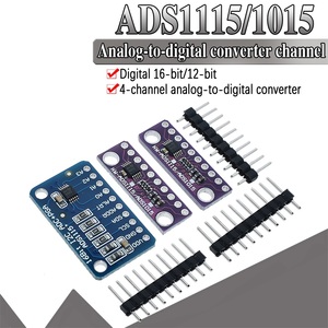 16 Bit I2C ADS1115 ADS1015 modulo ADC 4 canali con amplificatore Pro guadagno 2.0V a 5.5V RPi - Product Image 1