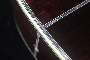 Custom High Quality Handmade Acoustic Guitar 000-45 Model with Mahogany Neck Maple Back/Side Ebony Spruce Body - Product Image 4