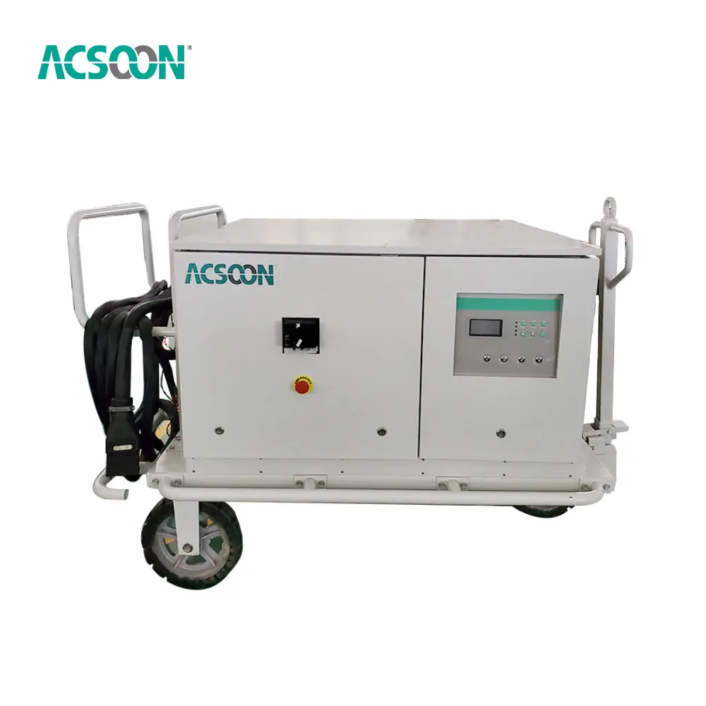 ACSOON GPU 28V 1000A with Trolley Ground Power Unit 400Hz 28V DC Rectifier for Aircraft For Aircraft Jet   Helicopter