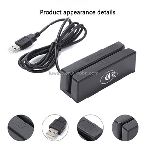 Fonte di fabbrica OEM interfaccia Usb banda magnetica lettore di schede 13.56mhz Rfid/nfc/msr lettore di schede modulo scrittore - Product Image 5