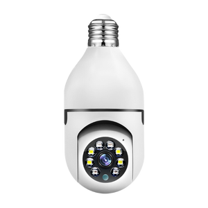 C灯泡安全摄像机2.4 GHz WiFi 3MP室内室外摄像机婴儿/老人/宠物E27 360度视角 - Product Image 1