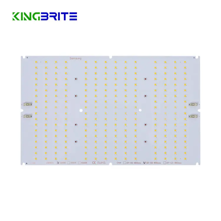 最新のKingbrite Kb288ボード、samsung lm301H mix XP-E2 660nm LEDボード (PCBAのみ)