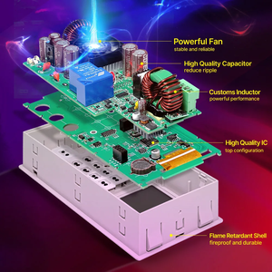 RD RIDEN RD6018 DC Control Digital Regulado Buck Voltaje Laboratorio Variable Fuente de alimentación ajustable 60V 18A para carga de batería - Product Image 3