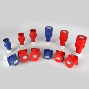 NANTE Industrial <strong>Socket</strong> Plug FNP2-113 16A 220V Wall Mounted Nylon <strong>Sockets</strong> with 3 Outlets IP44 Level for Factory Usage - Product Image 6