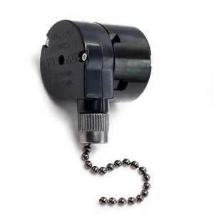 3A 250VAC 6A 125VAC ZE-208S5-1T tavan vantilatörü regülatörü 5 hız kontrolü elektrik çekme zinciri ışık anahtarı - Product Image 1
