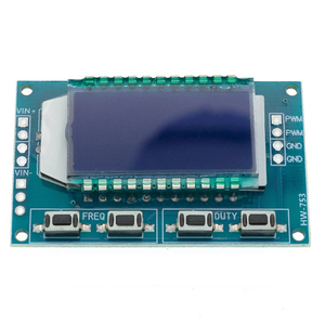 Modulo PWM con ciclo di lavoro a frequenza di impulsi regolabile Display LCD 1Hz-150Khz 3.3V-30V modulo scheda PWM - Product Image 5
