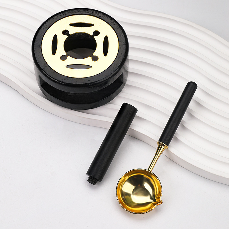Black Mini Cylindrical Handle Three-Piece Set