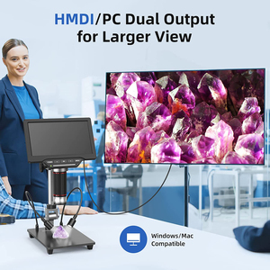 2025畅销13MP 1600X 10.1英寸便携式数字显微镜，带万用表功能显微镜VMS101M - Product Image 2