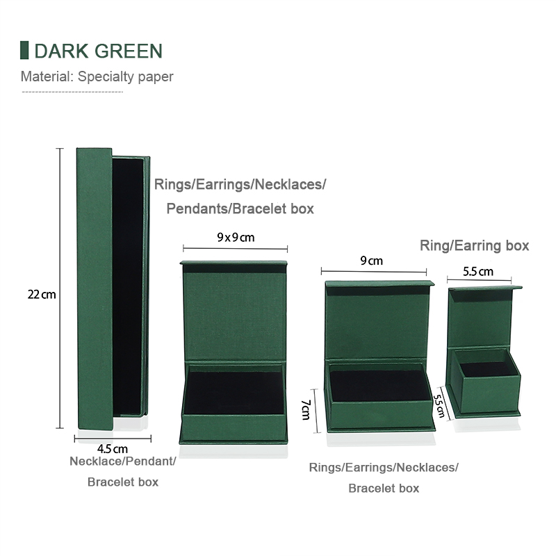 Size1:5.5*5.5*4 Dark Green