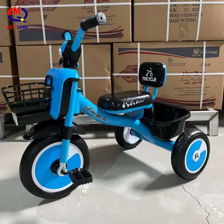 Tricycles pour enfants 1-3-6 ans bébé lumière vélo musique Tricycles pour enfants