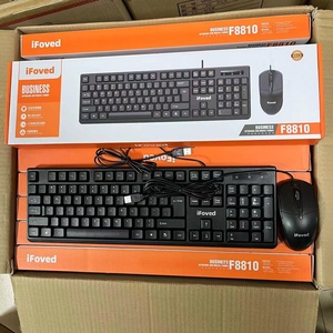 Juegos de teclado y ratón para juegos de ordenador personalizados de fábrica F8810 juegos de ratón y teclado con cable USB - Product Image 2