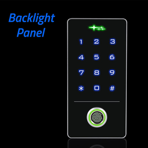 Tuya APP retroilluminazione Touch 13.56Mhz RFID Card Access <span class=keywords><strong>Controller</strong></span> tastiera Door Lock Opener WG Output IP67 impermeabile