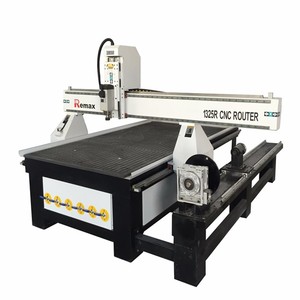 Máquina enrutadora CNC para carpintería de 4 ejes con mesa giratoria para madera - Product Image 2