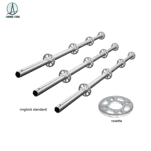 Sistema de andamio de bloqueo de anillo redondo Construcción Layher Andamio Ringlock galvanizado - Product Image 1