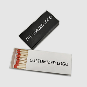 Özelleştirilebilir boyutu çevre dostu malzeme uzun maç sopa güvenlik renkleri ahşap maç kutuda sopa - Product Image 4