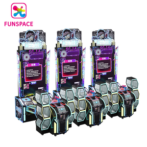 Funspace sikke işletilen ateş Video oyunu simülatörü eğlence silah kral ateş etme oyunu makinesi - Product Image 5