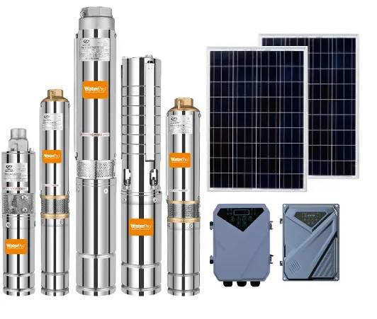 WATER PRO 24V 48V 72V 3000LPH DC Solarbohrloch-Tauch wasserpumpe für den täglichen Wasser verbrauch