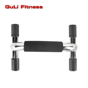 Guli Fitness Chrome <strong>Push</strong> <strong>up</strong> <strong>Bars</strong> Dip Station Stand Parallel <strong>Bars</strong> <strong>Perfect</strong> for Home and Garage Gym Exercise Equipment - Product Image 3