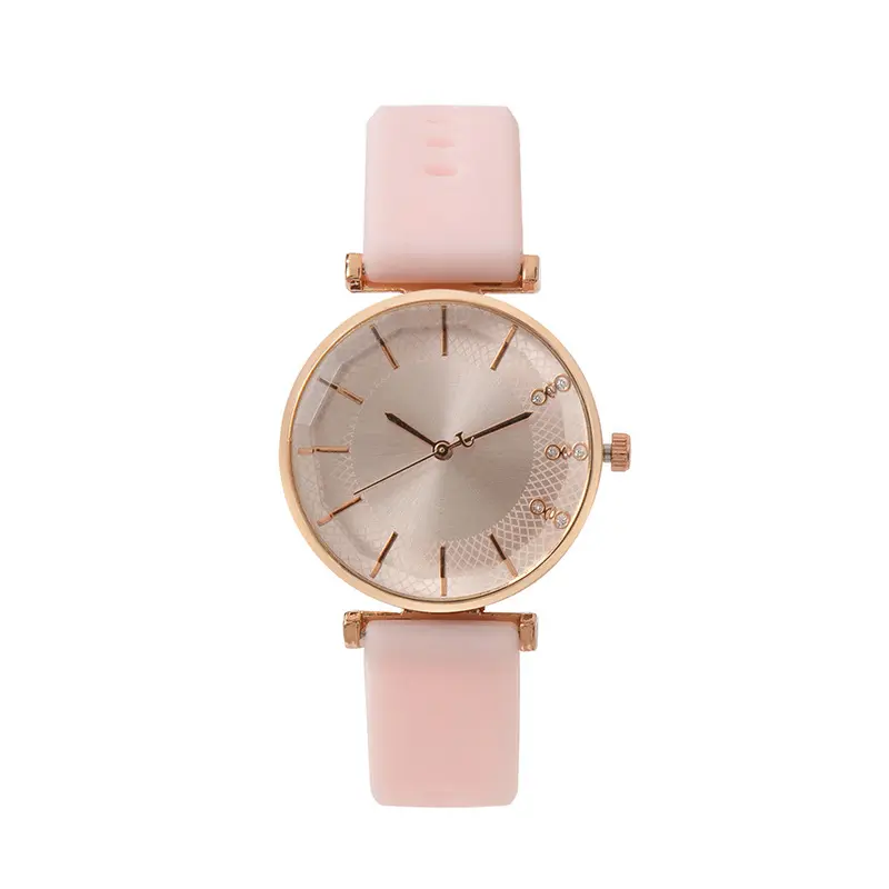 WJ-11238 colore della caramella carino affascinante Vogue ragazze orologio a mano più venduto all'ingrosso a buon mercato Silicone cinturino orologio al quarzo per le donne