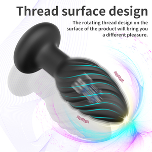 ダブルリングリモコン式アナルプラグ前立腺マッサージャー男性と女性共有アナル振動 - Product Image 3