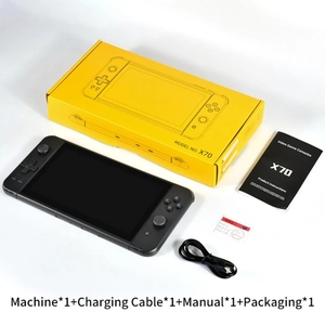 Powkiddy X70 7.0インチHDレトロスクリーンハンドヘルドゲームコンソールWi-Fi PS & MDビデオゲームプレーヤーTVゲームプレーヤーギフトボックス付き - Product Image 6