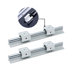 Carros de bloque de guía lineal HLTNC, bloque de aluminio SBR20UU SBR20LUU, riel de guía lineal sbr20, soporte de perfil de aluminio para CNC - Product Image 3
