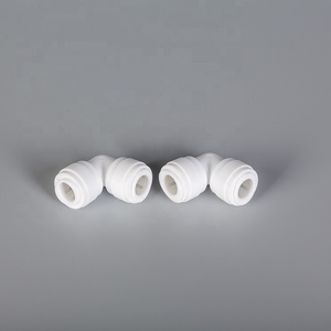 高质量1/4和1/4反渗透管道弯管接头连接器90 L形推动连接配件，用于等弯管水过滤器 - Product Image 4