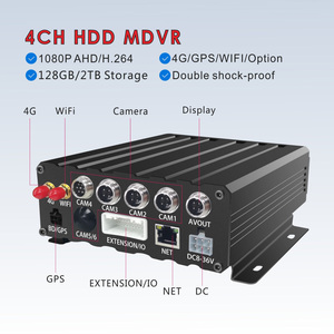 Digitale 6CH Dvr 8 veicolo Blackbox Full Hd 1080p 720p Mobile Dvr 4ch supporto 3G 4G GPS per auto Dvr camion telecamera registratore sistema