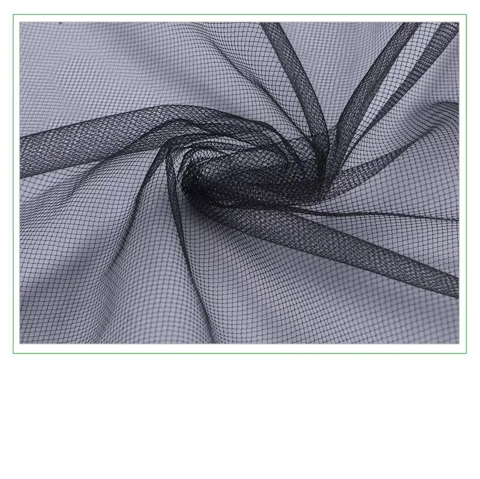 13 Gsm 100% Nylon 4 voies filet extensible dentelle tissu maille Nylon Spandex tissu uni