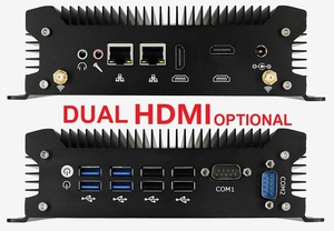 Hot Sell Intel 10th Gen I3 I5 I7 <strong>Embedded</strong> Desktop <strong>Computer</strong> 2*HD MI 2*COM 2*LAN Fanless Industrial Mini PC - Product Image 5