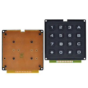 3*4 4*4 matris anahtarı klavye tuş takımı dizisi modülü ABS plastik tuşlar 4x4 <span class=keywords><strong>3x4</strong></span> 12 16 anahtar düğmesi membran anahtarı DIY kiti