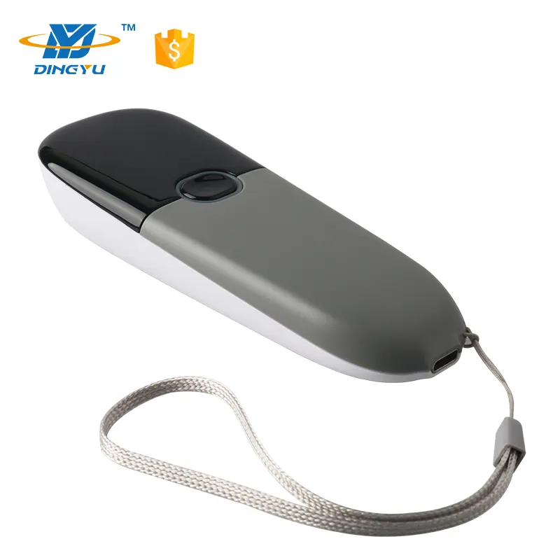 Portable Cordless Bar Code Reader Easy charging Wireless Barcode Scanner with Memory