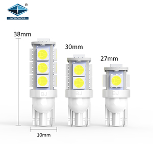 Süper parlak DC 12V okuma ışığı araba 5050 13SMD W5W 194 168 T10 Led ışık