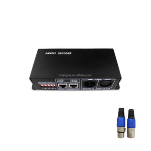 DC12-24V Rgbw Dmx Controller 4 canali Dmx Controller PWM segnale di controllo Display digitale DMX512 Decoder per RGBW striscia - Product Image 4