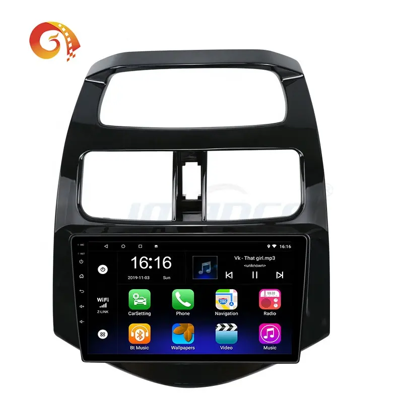 2din Lcd Navigation Gps système multimédia Android vidéo Radio écran tactile voiture lecteur Dvd pour Chevy Sparco 2010-2014