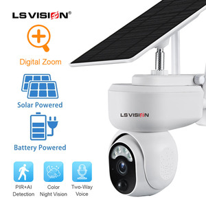1080P HD PIR rilevamento umano PTZ sistema di sicurezza Wifi 4G Sim Card all'aperto IP66 impermeabile solare ricaricabile telecamera CCTV - Product Image 3