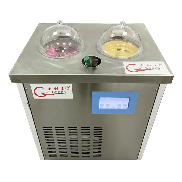 Machine à crème glacée commerciale, machine à crème glacée italienne